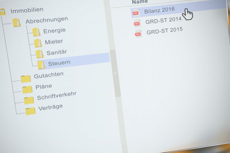 digitales PDF-Archiv